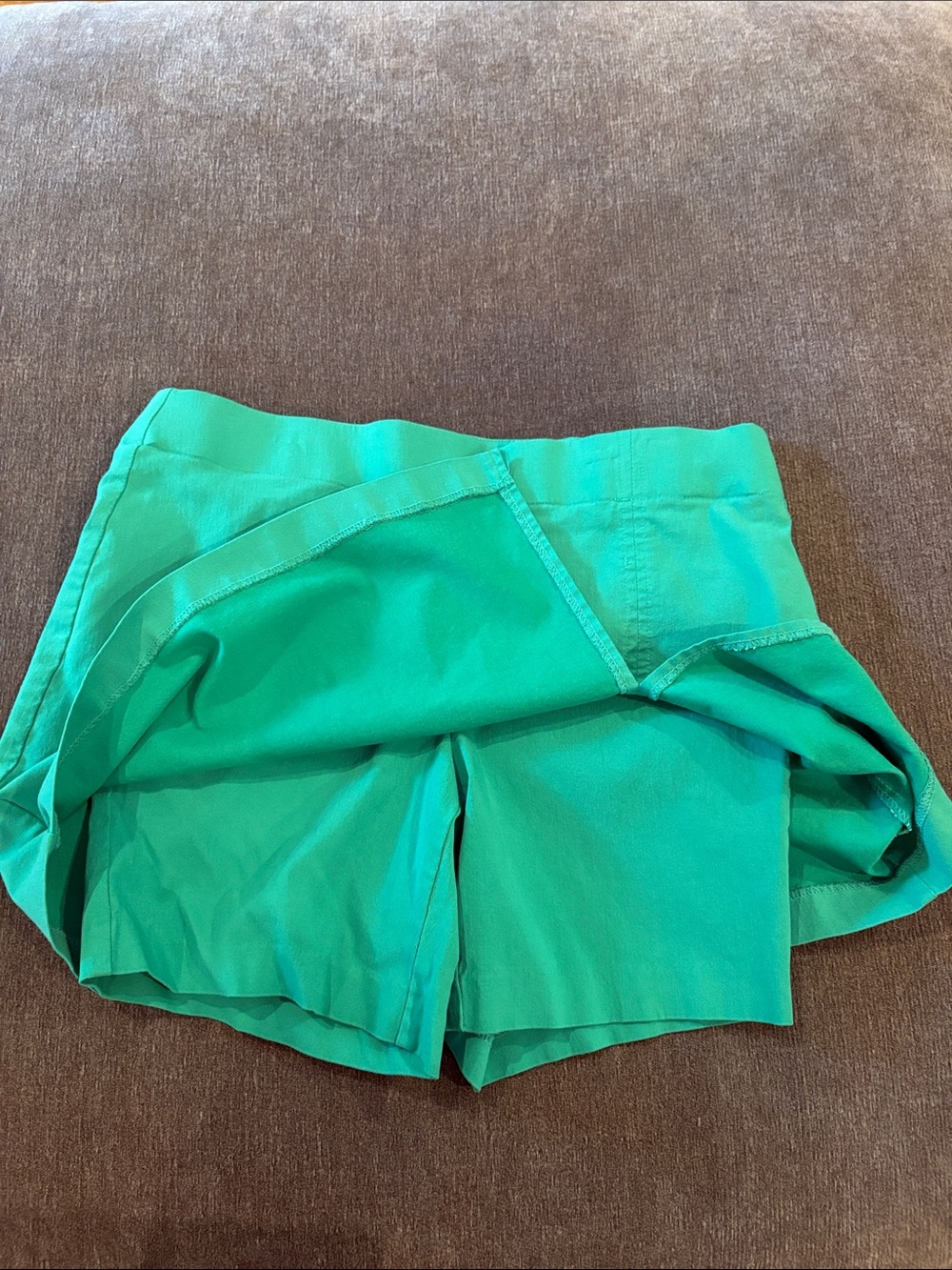 Rafaella Emerald Green Mini Skort - Clean A-Line - Picture 5 of 5